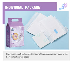 Serviettes hygiéniques <span class=keywords><strong>ultra</strong></span>-fines en coton biologique de 245 mm, super longues, respirantes, protège-slips, haute absorption, jetables - Product Image 3