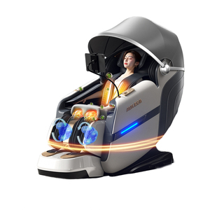 Ghế massage hiện đại 4D cao cấp VCT Luxury AI Voice, công nghệ Trung Quốc, màu đen sang trọng, đường ray SL, chức năng sưởi ấm, quét toàn thân, không trọng lực, con lăn 4D - Product Image 4