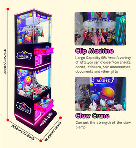 Máquina de Juegos Arcade de Metal, Operada con Monedas, Gran Venta, 1 Año de Garantía, Juguetes de Entretenimiento, Premios, Máquina de Juegos para 2 Jugadores para Parques de Atracciones - Product Image 5