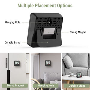 ThermoPro TP157B مقياس رطوبة الغرفة الرقمي الدقيق لقياس درجة الحرارة والرطوبة - Product Image 6