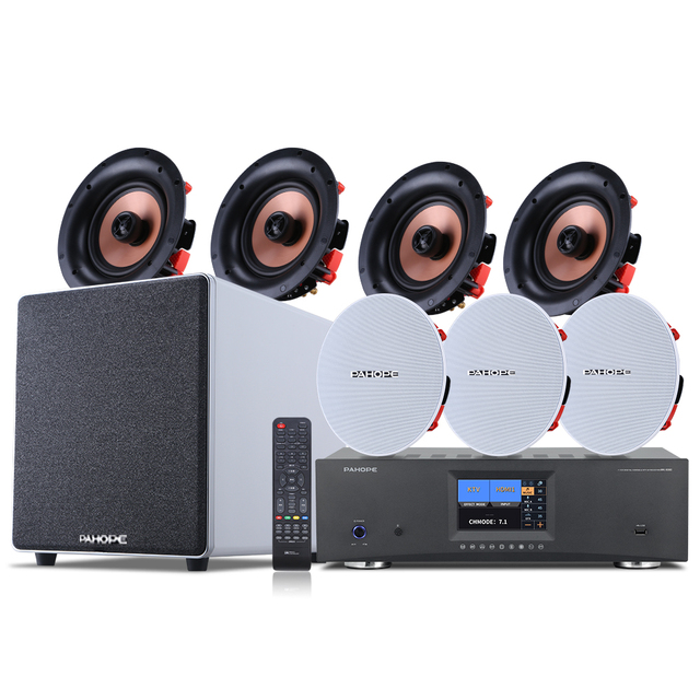 7.1 Ceiling Home Speaker System DTS Surround Sound Set Home Background Music System 7.1 Home