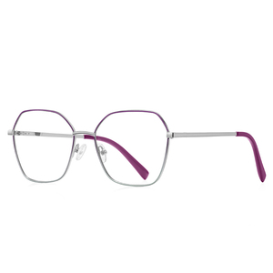 VisualMate <span class=keywords><strong>Lunettes</strong></span> optiques carrées <span class=keywords><strong>à</strong></span> <span class=keywords><strong>la</strong></span> mode en métal <span class=keywords><strong>de</strong></span> qualité supérieure irrégulières <span class=keywords><strong>de</strong></span> haute qualité Monture <span class=keywords><strong>de</strong></span> <span class=keywords><strong>lunettes</strong></span> élégante <span class=keywords><strong>à</strong></span> <span class=keywords><strong>prix</strong></span> compétitif - Product Image 4