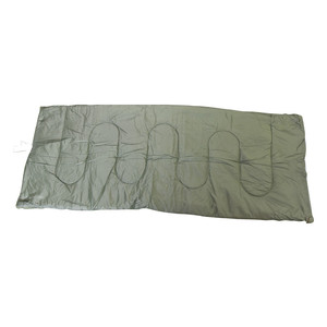 Sac de couchage thermique imperméable extérieur vert foncé avec <span class=keywords><strong>fermeture</strong></span> éclair avant durable avec sac compressé - Product Image 1