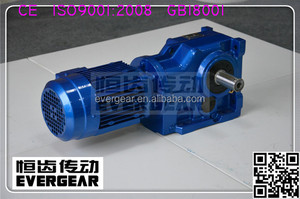 Reductor de engranajes helicoidales cónicos de la serie K, reductor de engranajes con certificado ISO, proveedor de reductores de engranajes - Product Image 5