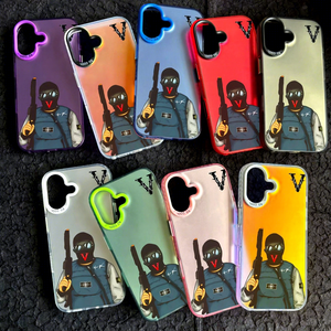 Modische Personalisierte Trendige Schutzhülle für iPhone 16 15 14 13 12 Mini 11 Xs Xr 7 8 Plus Coque Vrunk Handyhülle - Product Image 1