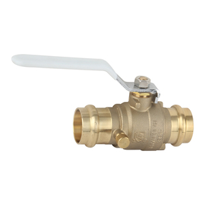 卸売りプレス終了鉛フリー真鍮製ボールバルブCUPC NSF/ANSI 61 NSF/ANSI 372 - Product Image 1