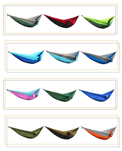 <span class=keywords><strong>Hamac</strong></span> portable léger en nylon balançoire hamacs doubles et simples chaise hamacs <span class=keywords><strong>de</strong></span> camping en plein air <span class=keywords><strong>sangles</strong></span> d'arbre - Product Image 6