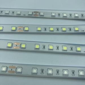 Bande lumineuse souple flexible 24V 5050 IP67 étanche, 60 LED, lumière verte et blanche 6000K, basse tension, haute luminosité - Product Image 6