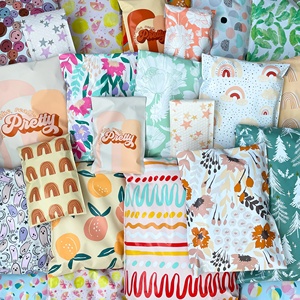 Mẫu miễn phí tùy chỉnh Poly mailbag phân hủy sinh học phong bì vận chuyển bao bì nhựa gửi thư Túi - Product Image 1