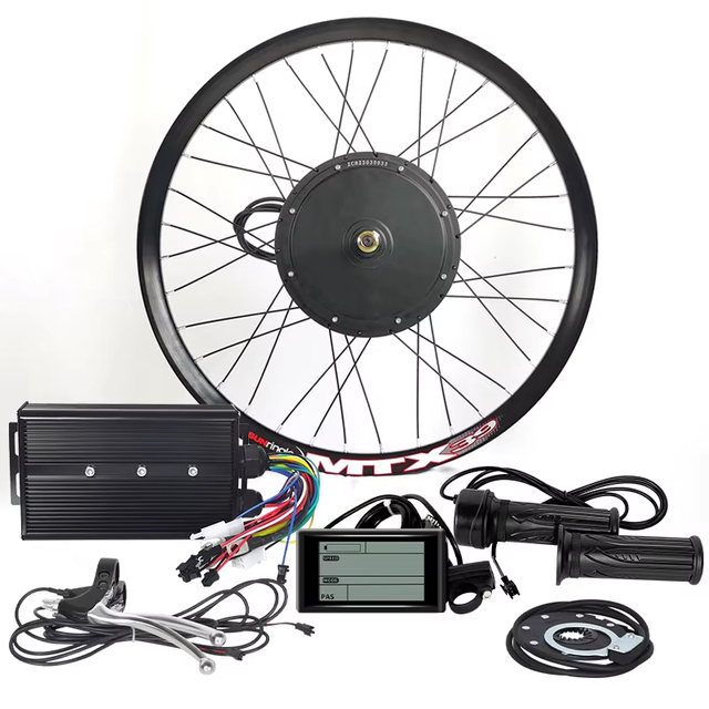 Top Fashion Electric Bicycle Motor 48v 1000w Mtx 1500w Hub Motor E Bike Conversion Kit Rim Option Electric Bicycle