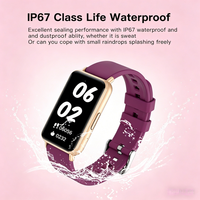 Pulsera Inteligente de Fitness con Pantalla Táctil TFT de 1.47 Pulgadas, Monitor de Ritmo Cardíaco y Sueño, Resistente al Agua, para Hombres y Mujeres