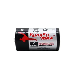 R14 Size C Wholesale Lot Super Heavy Duty C Batteries Carbon Zinc Battery