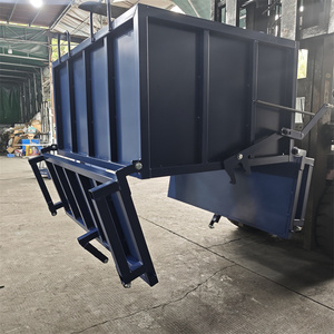 Özelleştirilmiş Ağır Hizmet Tipi Endüstriyel Depo Depolama Rafları Metal Palet Kafesi Çelik Çöp Kovası Atık Kutusu Çöp Kafesi - Product Image 5