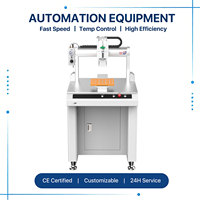 Machine de distribution de colle automatique à 3 axes sur pied, distributeur industriel de haute précision avec base encastrée