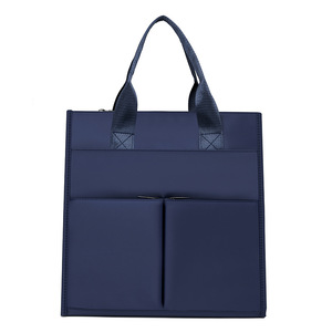 Bolsa de Lona Impermeable para Portátil, Maletín de Negocios, Duradera, Gran Capacidad, Múltiples Compartimentos, Elegante Bolsa para Portátil para Hombre - Product Image 2