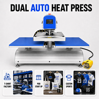 Presse à chaleur de sublimation électrique automatique double station Prime 16x20 2023 pour T-shirts 40x50