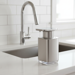 Distributeur automatique de savon intelligent en acier inoxydable 304 de haute qualité, à fixation murale, pour la maison intelligente - Product Image 1