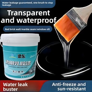 Transparent Waterproof Acrylic Durable <b>Liquid</b> Exterior Wall & Roof Leak Repair Sealant with 5-Year Warranty for Floor Ceiling - Product Image 5