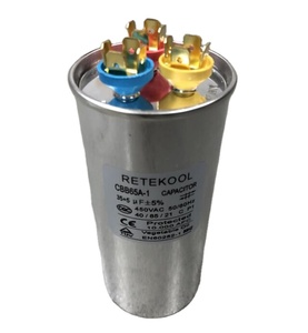 Condensateurs de démarrage de moteur <span class=keywords><strong>CBB60</strong></span>, CBB61 et CBB65 : 70µF, 15µF, 250V AC, condensateurs en aluminium pour moteur avec connexion fiable. - Product Image 2
