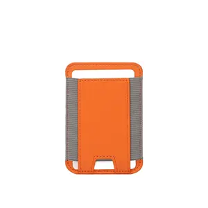 Rosilo applicabile per Iphone12/13/14/15 elastico pacchetto di carta del nastro magnetico titolare per Magsafe titolare della carta panno elastico