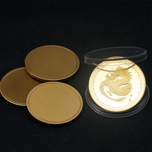 عملة تحدي العملة المعدنية مع الذهب والنحاس والنحاس والنحاس مخصصة عنصر المملكة العربية السعودية - Product Image 5