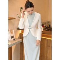 Ensemble de tailleur vert pour femme, ensemble de tailleur de bureau pour femme, ensemble de tailleur professionnel pour femme, ensemble de tailleur deux pièces pour femme