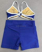 Tops Deportivos Cortos para Niñas, Shorts de Ciclismo, Tops de Ballet, Danza y Yoga
