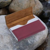 Porte-cartes magnétique en cuir PU de haute qualité pour hommes, vente en gros