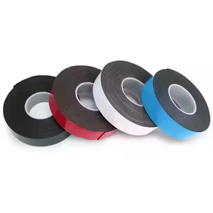 Adhesivo fuerte aislamiento de doble cara cinta de <span class=keywords><strong>esponja</strong></span> de espuma PE <span class=keywords><strong>película</strong></span> Azul roja 100M 50m 66m longitudes 10mm 15mm para enmascarar - Product Image 4