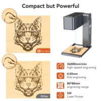 Machine de Gravure Laser Portable AUTOFOCUS à Commande par APP, Usine d'Origine, Vente Chaude, pour Verre, Acier Inoxydable, Feuille, Graveur DIY