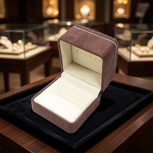 Caja de almacenamiento de relojes de cuero PU de lujo personalizada con logotipo personalizado - Product Image 3