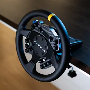 CAMMUS C12 гоночное рулевое колесо с 3D джойстиком многофункциональное переключение игрового колеса для ПК