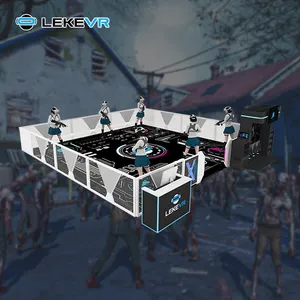 LEKE VR Business Arcade Game Machine Free moose Arena Zombie Games Simulator realtà virtuale Multiplayer