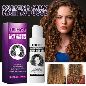 Vente en gros EELHOE 100ml volume portable sans écaillage tenue longue durée cheveux bouclés élastine de coiffure - Product Image 4