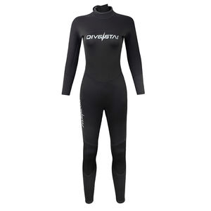 ديفستر بدلة الامتصاص المصنع 3 ملليمتر النيوبرين سحّاب ظهر في المياه الباردة كامل الجسم بدلات الغوص بدلة المرأة للرياضات المائية - Product Image 3