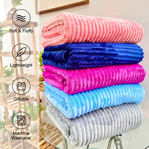 Mantas de Alta Calidad al por Mayor 2025, Cobijas, Mantas para Cama, Mantas de Franela, Tela de Felpa, Mantas de Felpa a Cuadros para Sofá - Product Image 2