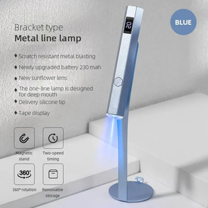 Uv <span class=keywords><strong>LED</strong></span> máy sấy móng tay 360 xoay UV ánh sáng đèn cho gel sơn móng tay với từ chủ nhanh khô cầm tay đèn - Product Image 4