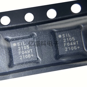 Contrôleur IC Sil2105 USB vers UART QFN24 à montage en surface sur bobine - Product Image 1
