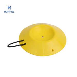 HOMFUL – cale de roue de camion robuste, stabilisateur de roue Orange jaune RV pour RV - Product Image 1