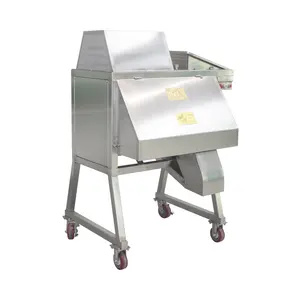 Onion Cutting Machine Food Processing Factory Vegetable And Fruit Carrots Potatoes Onions Tomato Cutter Dicer Cubes Cutting Dicing Machine