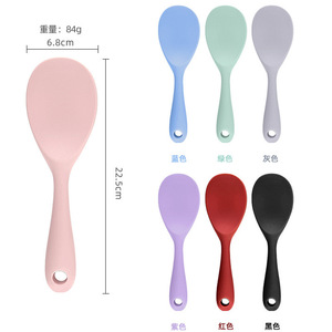 Cuchara de silicona para arroz con cobertura completa, para olla arrocera, uso doméstico, multiusos - Product Image 5