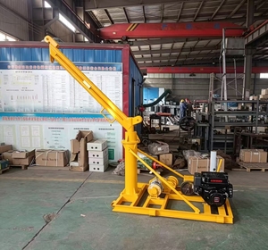 Équipement de construction - Mini-grue compacte portable à 360 degrés pour extérieur - Matériaux - Grue à essence - Grue essence/diesel - Product Image 6