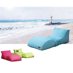 Outdoor Tahan Air S Tidur Rendah Bean Bag Kursi Pantai Tempat Tidur Sofa