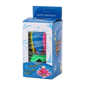 Vela musical giratoria con flor que canta para decoración de pasteles de cumpleaños para niños - Product Image 1