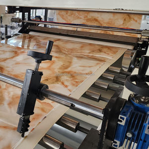 Machine de production de panneaux muraux en PVC polygranite marbré automatique Anda avec ligne de production de panneaux UV - Product Image 5