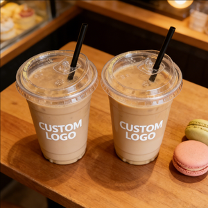 Vasos de Plástico Personalizados para Café de 7oz y 20oz, Vasos Desechables para Uso en Cafeterías - Product Image 6