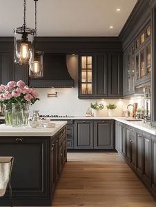 China Manufacturer Factory Price Custom High Level Quality Luxury Solid Wood <strong>Cupboard</strong> <strong>Kitchen</strong> Cabinets with Island <strong>Storage</strong> - Product Image 4