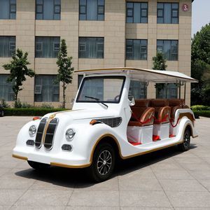 Auto Eléctrico Vintage Convertible para Turismo, Motor de 4000W, 30km/h, Uso en Hoteles, Resorts y Zonas Turísticas - Product Image 1