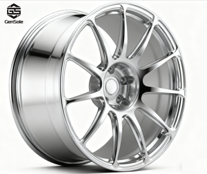 Jantes en alliage d'aluminium forgé Gensole OEM 18-20 pouces 5x127/139.7/114.3 pour <span class=keywords><strong>Audi</strong></span> Rs4/Rs5/Rs6/Rs7/Q5/Q7/<span class=keywords><strong>Q8</strong></span>/S4/S5 Noir mat Mesh - Product Image 1
