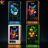 Máquina Expendedora Inteligente de Snus ZYN Mini, Montada en la Pared, con Control Remoto, Lector de Tarjetas y Verificación de Edad para Discotecas y Pequeños Negocios